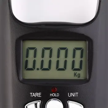 Mini Viseće Vage Džep Prijenosni 50 kg LCD digitalna Viseća Vaga za vaganje Prtljage sa Ribarske Kukičanje Elektronska vaga