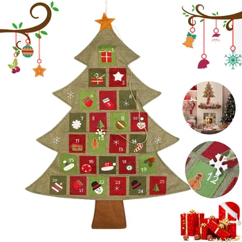 NICEXMAS Visi Božićni Advent Kalendar odbrojavanje do Božićnog drvca
