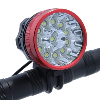 Walkfire Vodootporan Biciklistička Svjetiljka Lampe od 20.000 lumena 12 x XML-T6 LED Biciklistička Glavu fenjer + 18650 punjiva Baterija +Punjač